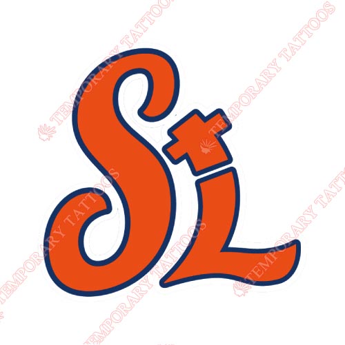 St Lucie Mets Customize Temporary Tattoos Stickers NO.7924